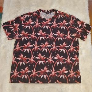 Paul Smith Palm Print Tee Shirt
